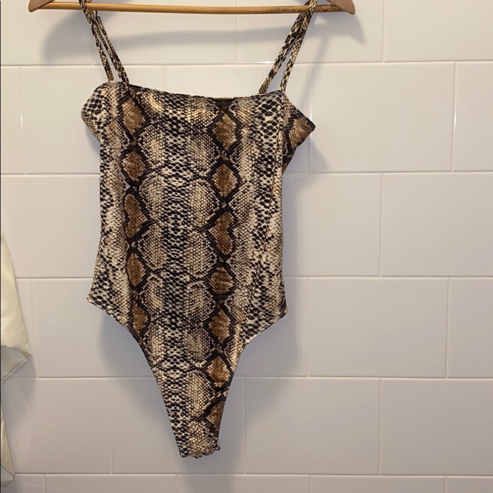 SNAKESKIN BODYSUIT